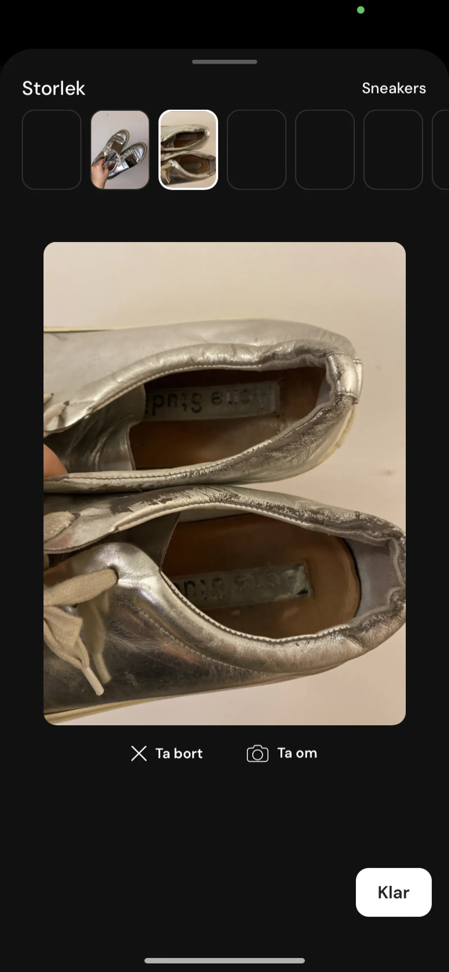 Acne Studios-skinnsneakers