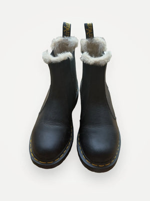 Dr. Martens Leonore-skinnvinterskor NWOT
