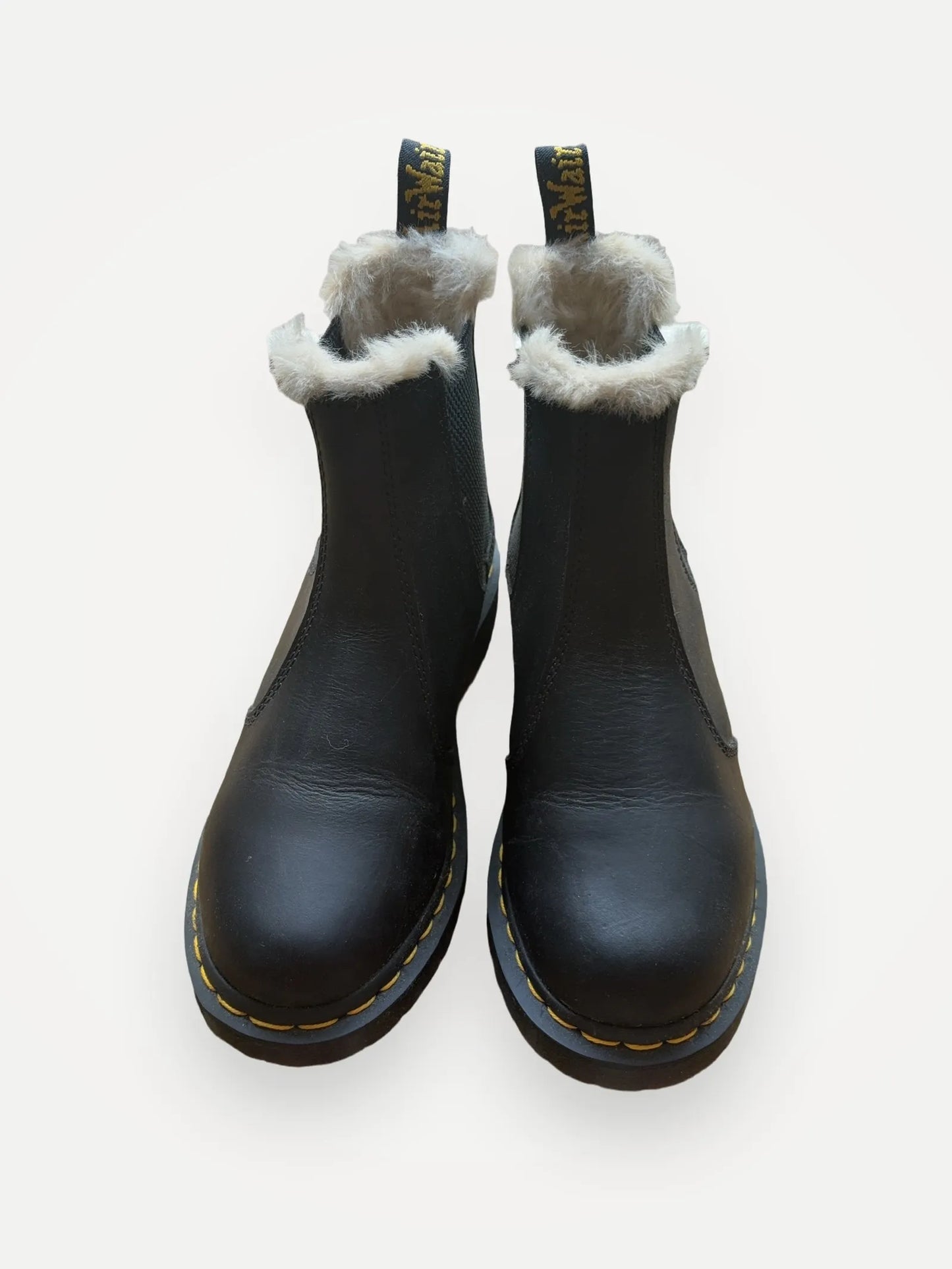 Dr. Martens Leonore-skinnvinterskor NWOT