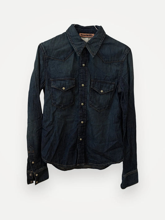 Acne Studios Washed Denim-skjorta