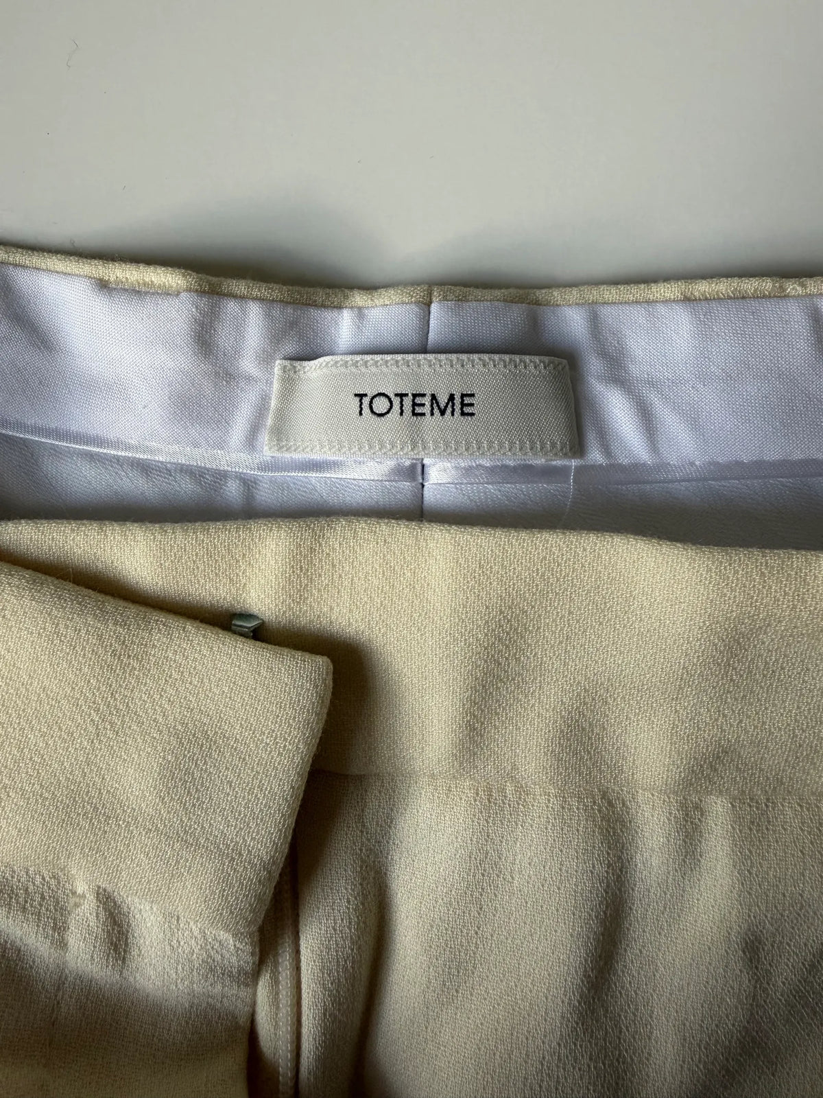 Toteme Pleated Straight-kostymbyxor NWT