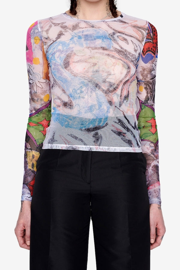 Our Legacy Super Slim Jersey Long Sleeve Top