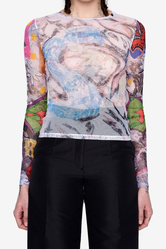 Our Legacy Super Slim Jersey Long Sleeve Top