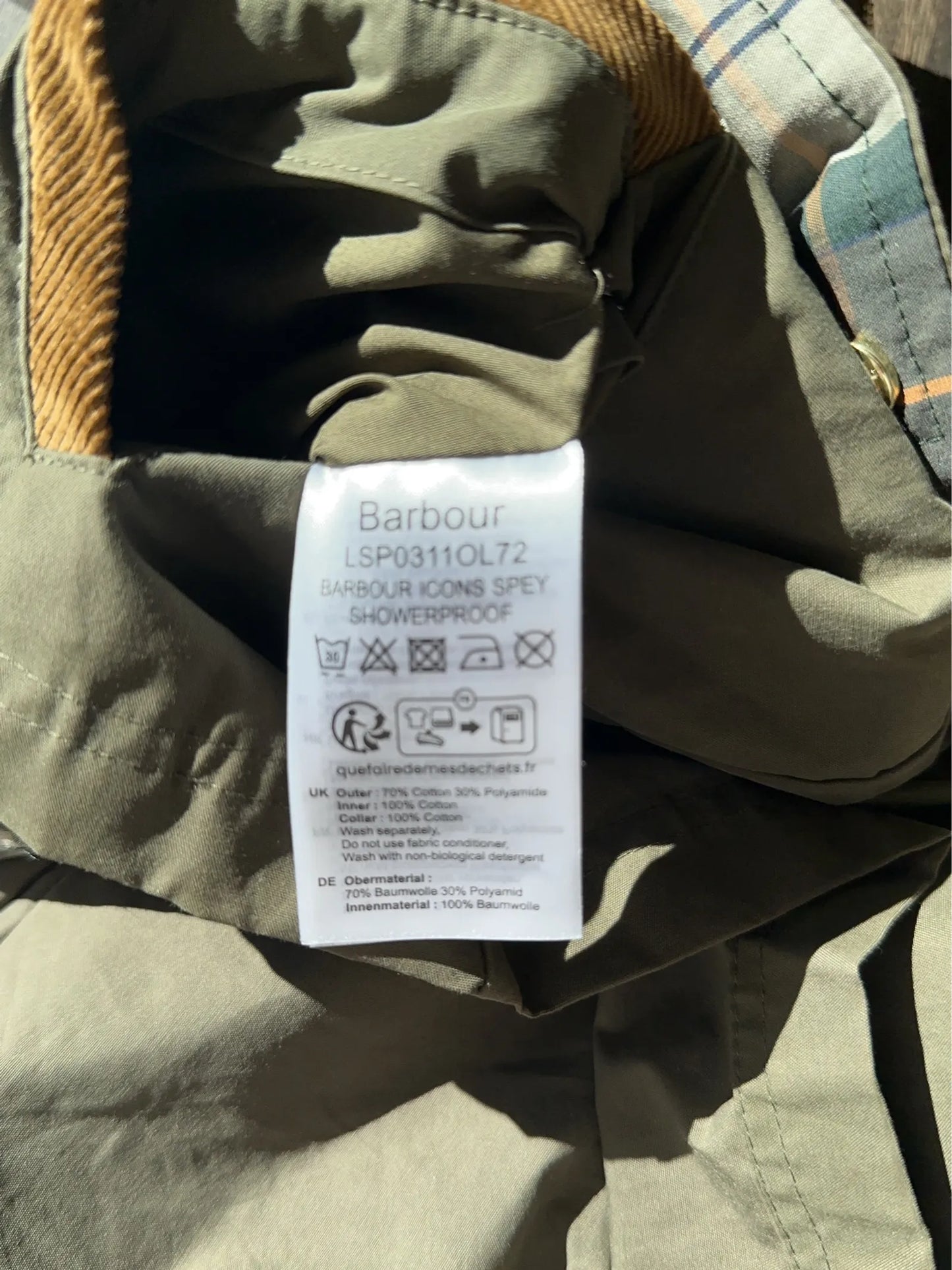 Barbour Spey Jacket