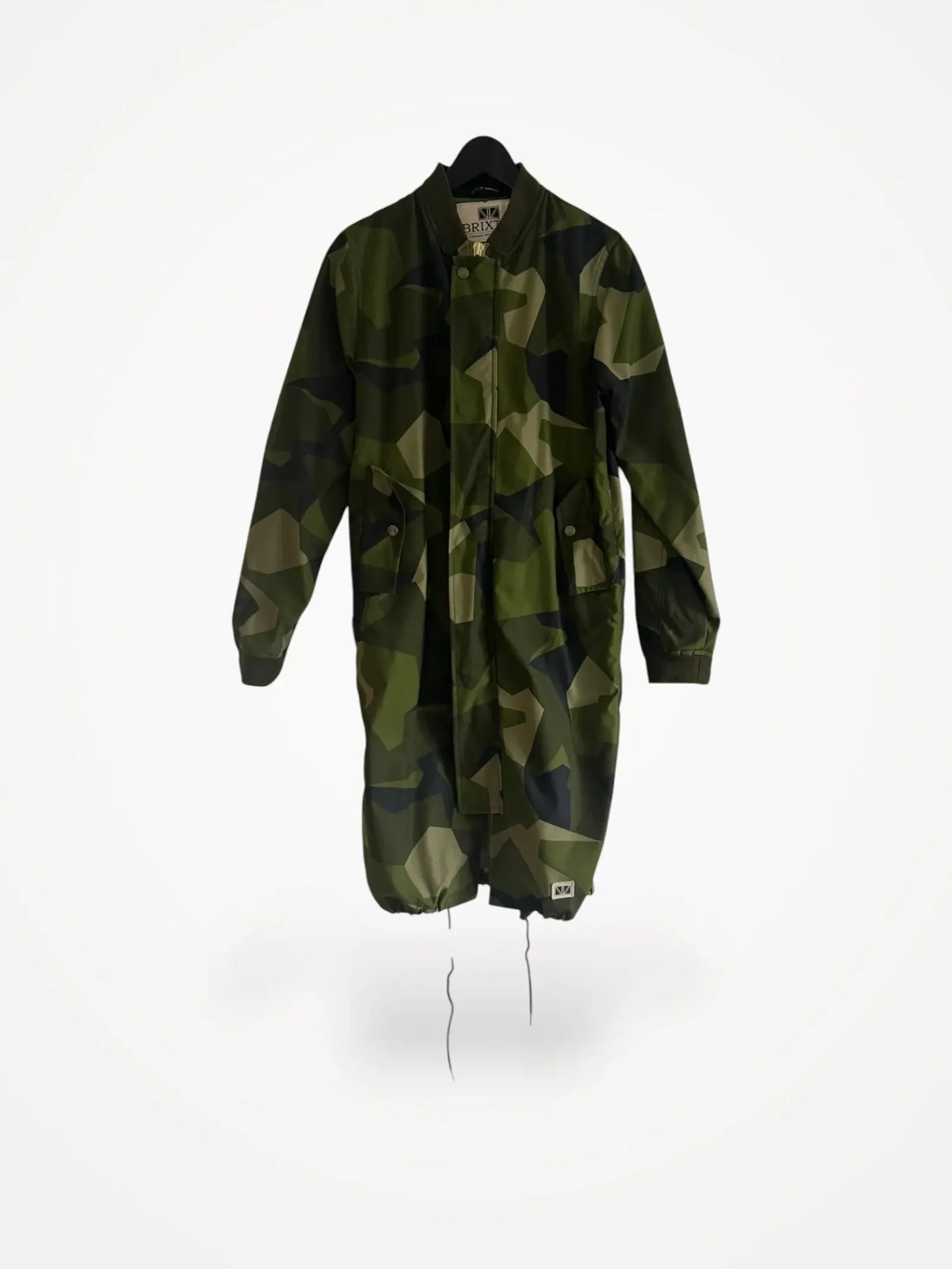 Brixtol Camouflage Bomber Jacket