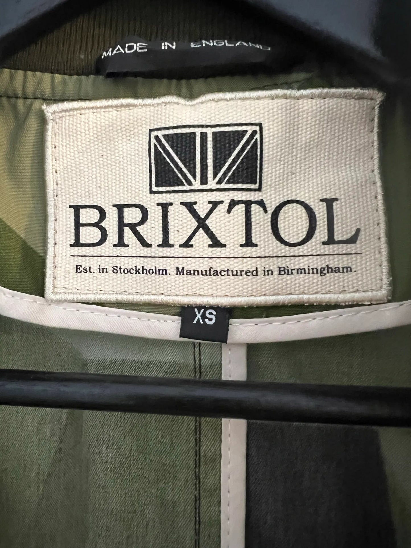 Brixtol Camouflage Bomber Jacket
