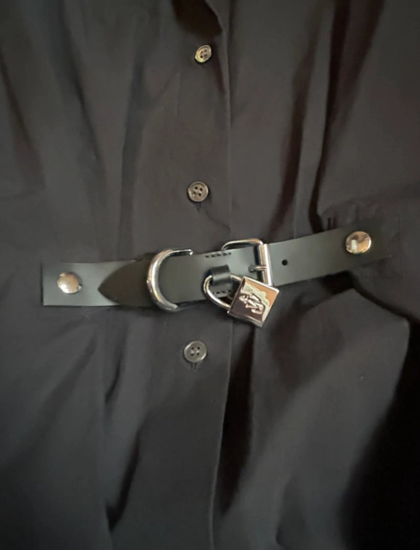 JW Anderson Padlock Strap-klänning NWT