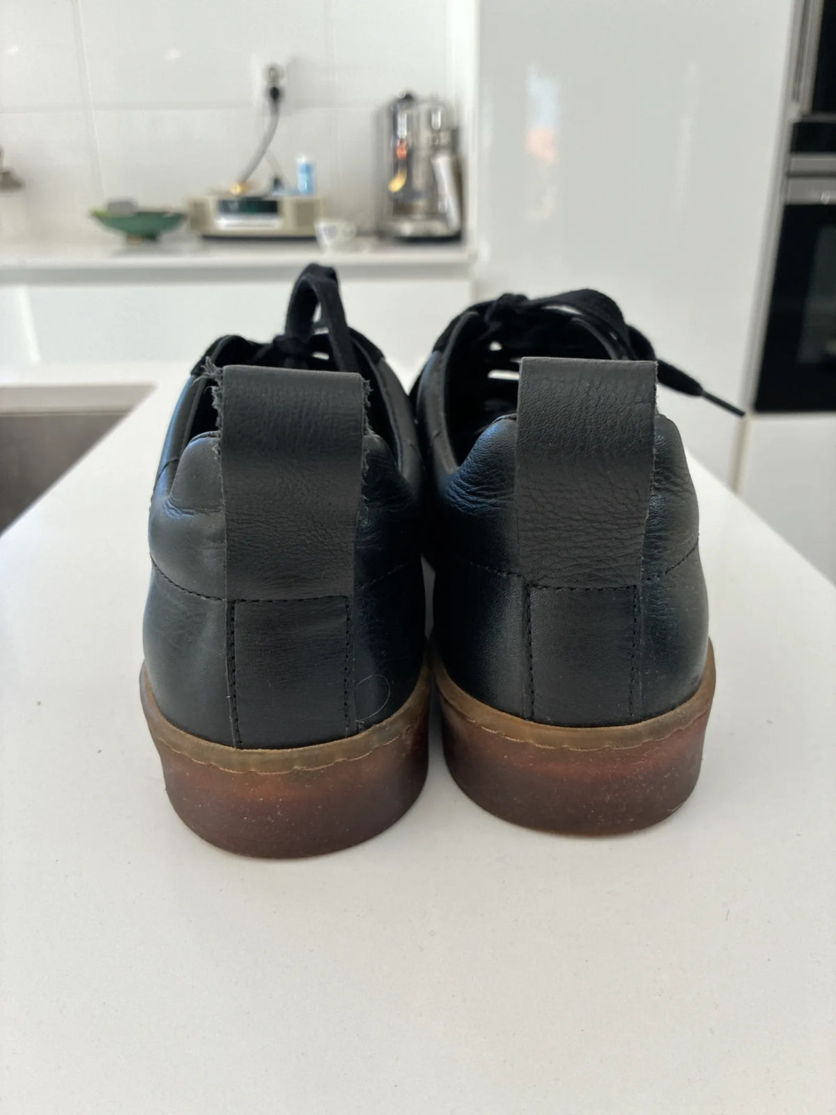 Blankens The Elin Black-skinnsneakers