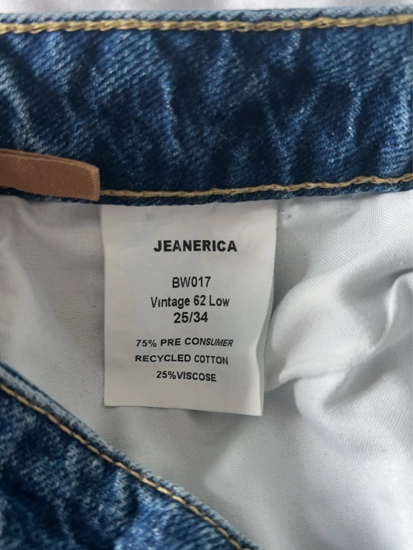 Jeanerica Belem Vintage 62 Jeans