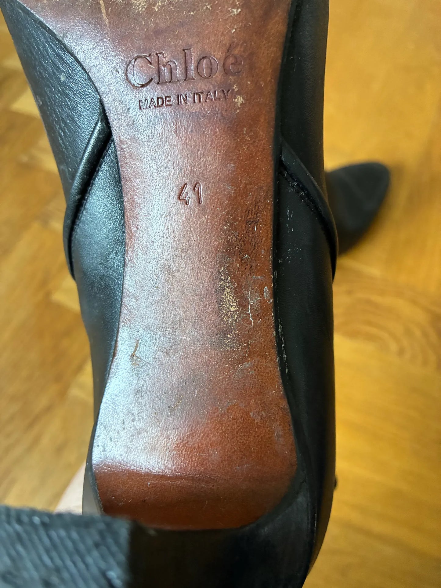 Chloé-skinnboots