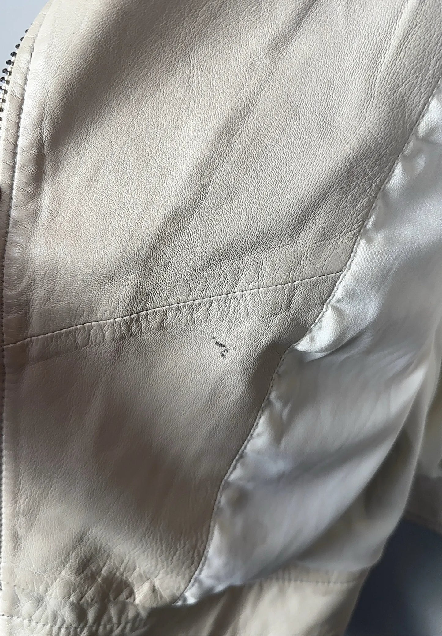 Sand Leather jacket