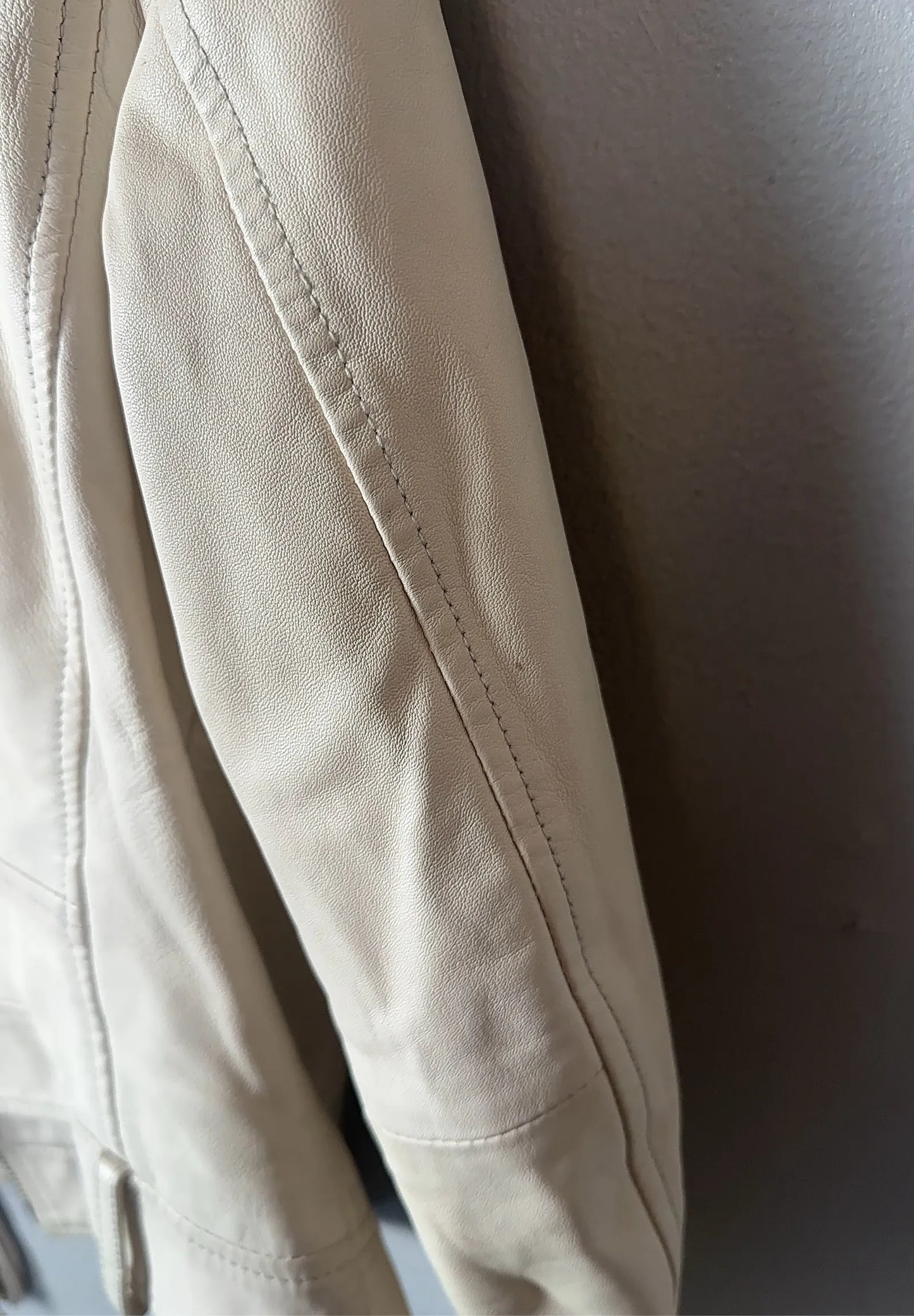Sand Leather jacket