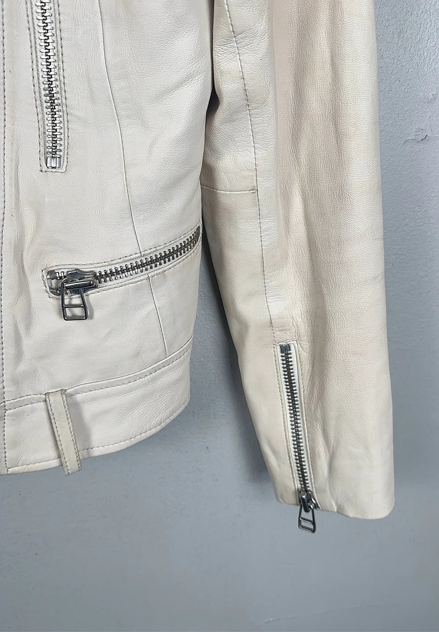 Sand Leather jacket