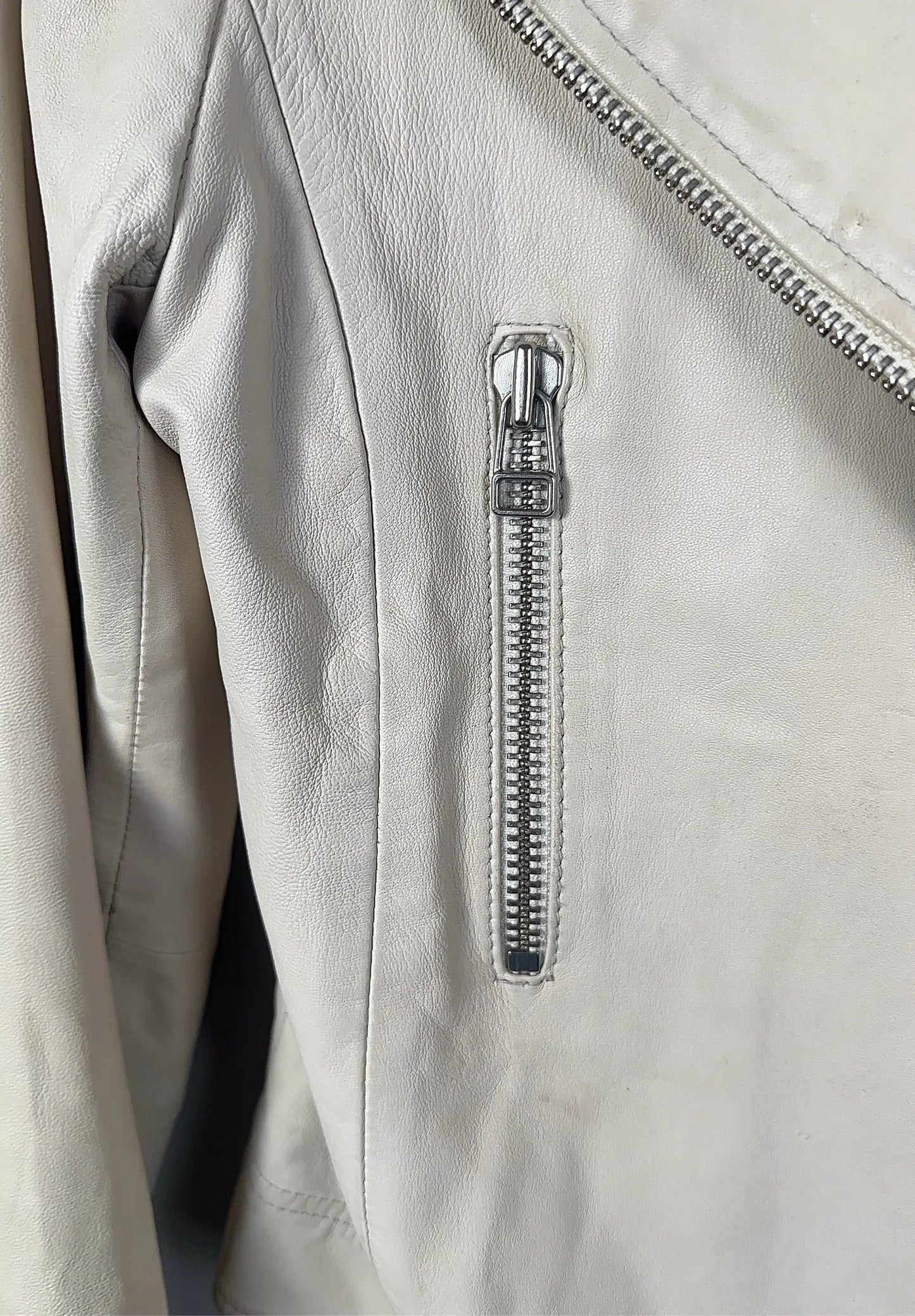 Sand Leather jacket