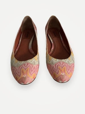 Missoni Ballet flats