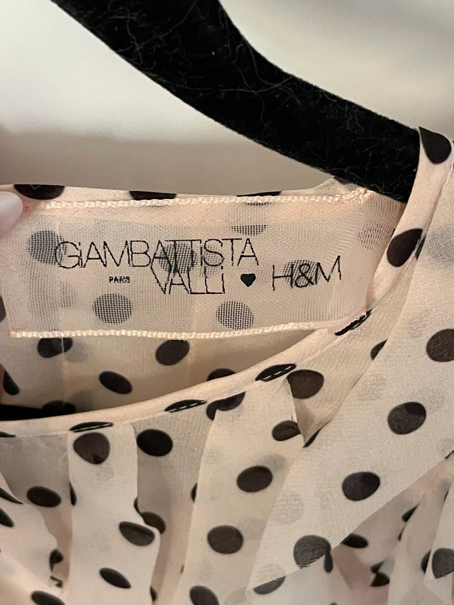 Giambattista Valli X H&M-blus NWOT
