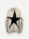 Acne Studios Saara Star Paw16-ulltröja