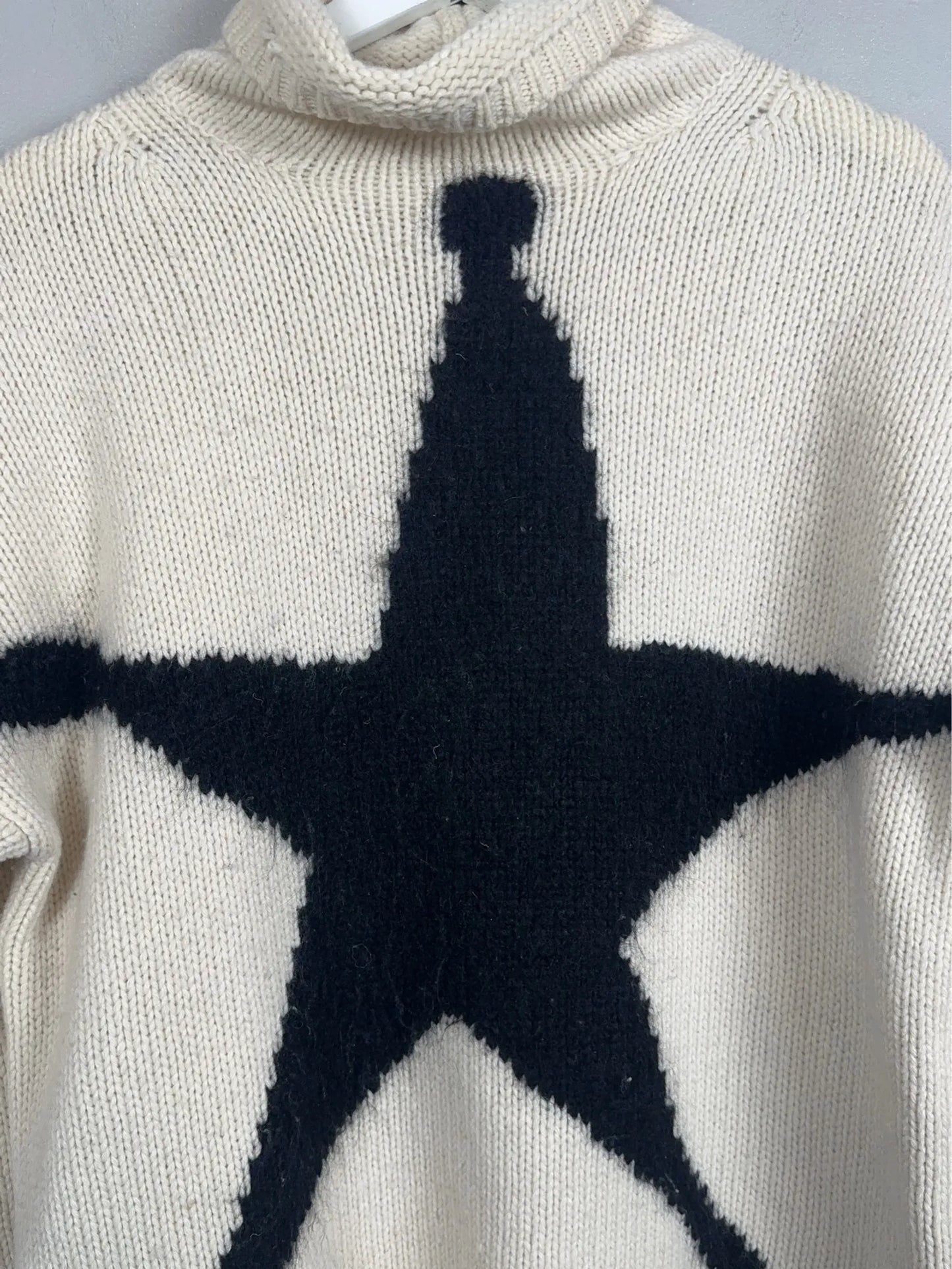 Acne Studios Saara Star Paw16-ulltröja