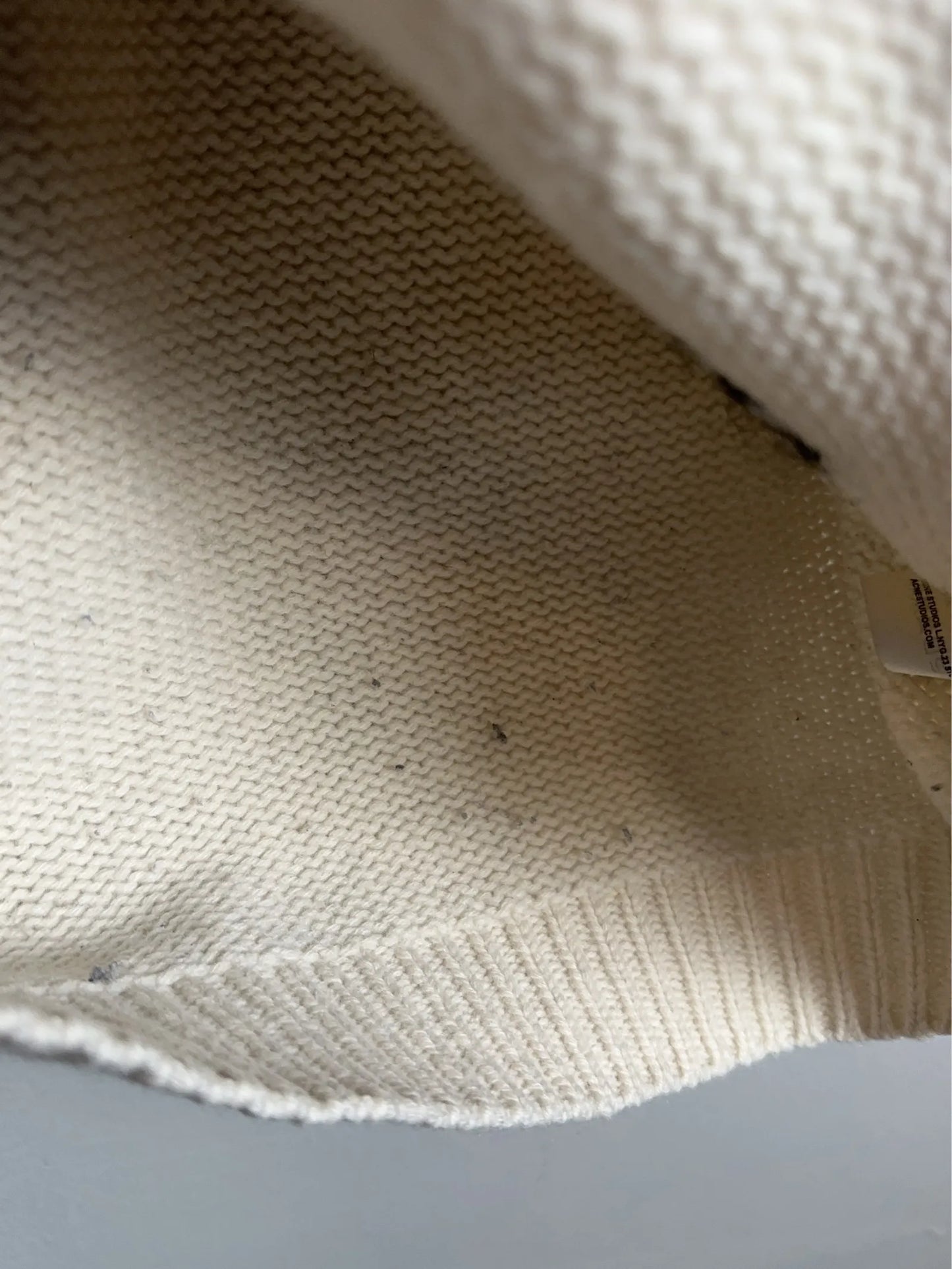Acne Studios Saara Star Paw16-ulltröja