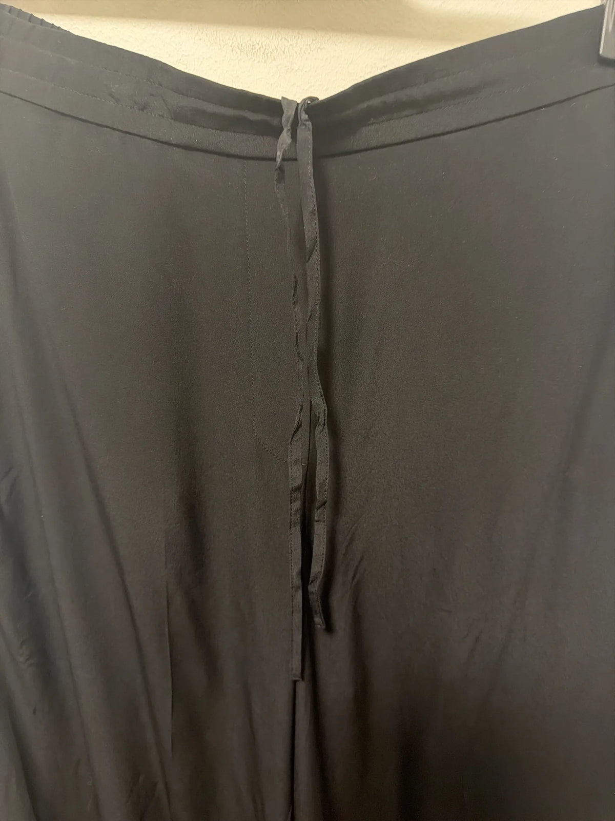 Cos Wide Leg Drawstring Silk Trousers