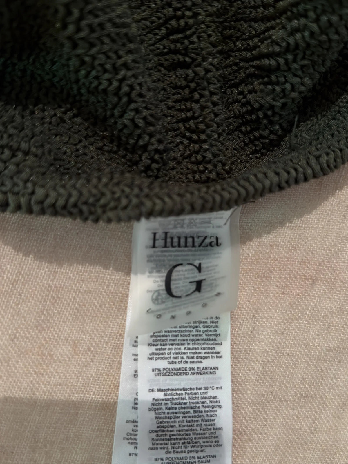 Hunza G Jean Bandeau-bikini