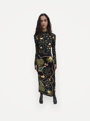 Rodebjer Tove Love Letter Wrap-kjol NWOT