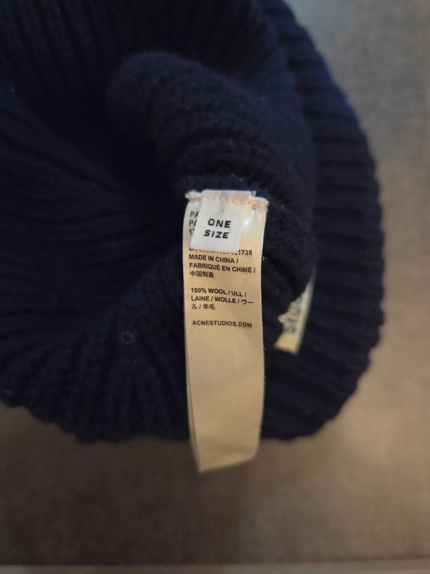 Acne Studios Pansy Wool Hat