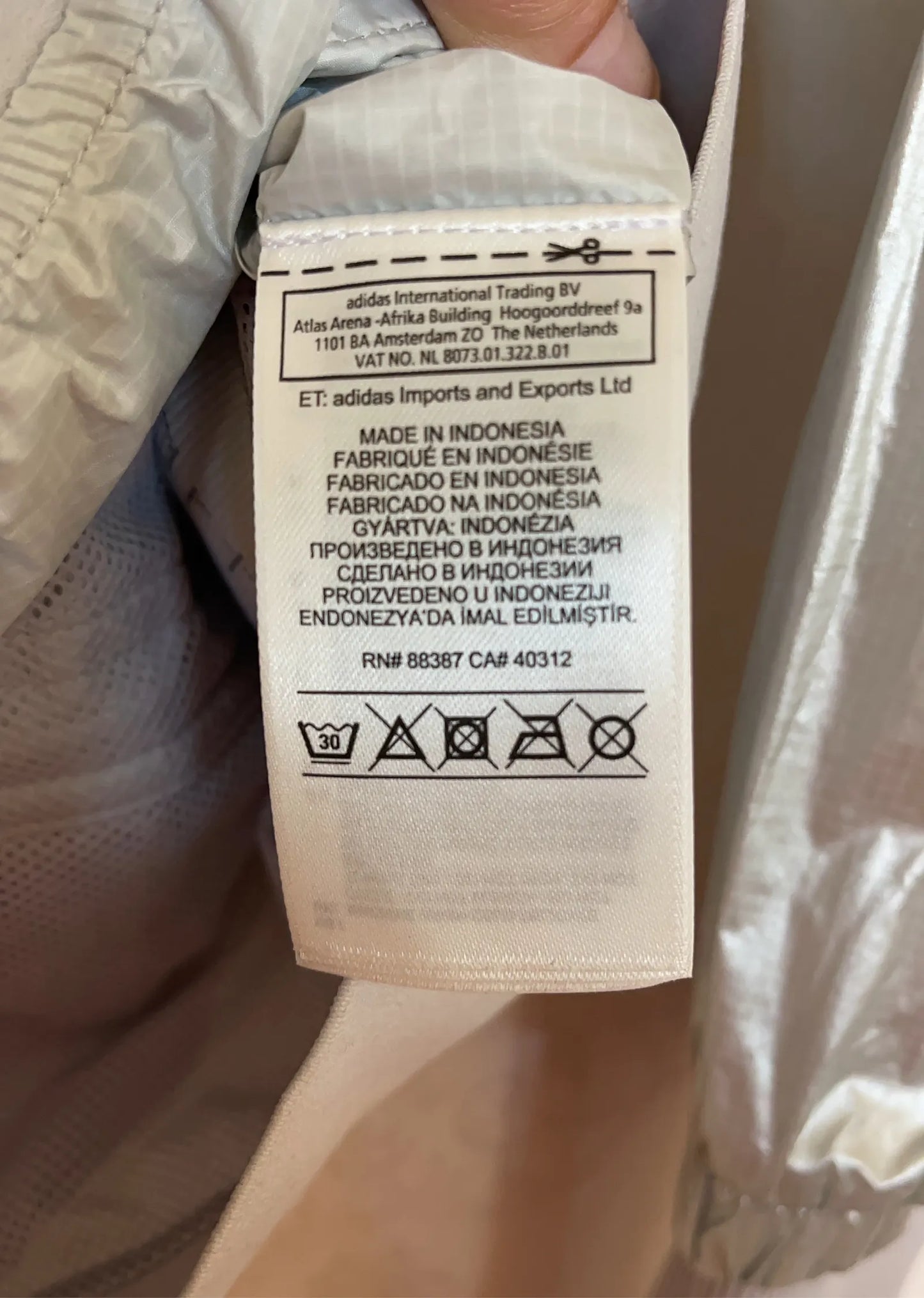 Stella Mccartney Adidas/stella Macartney-fritidsjacka