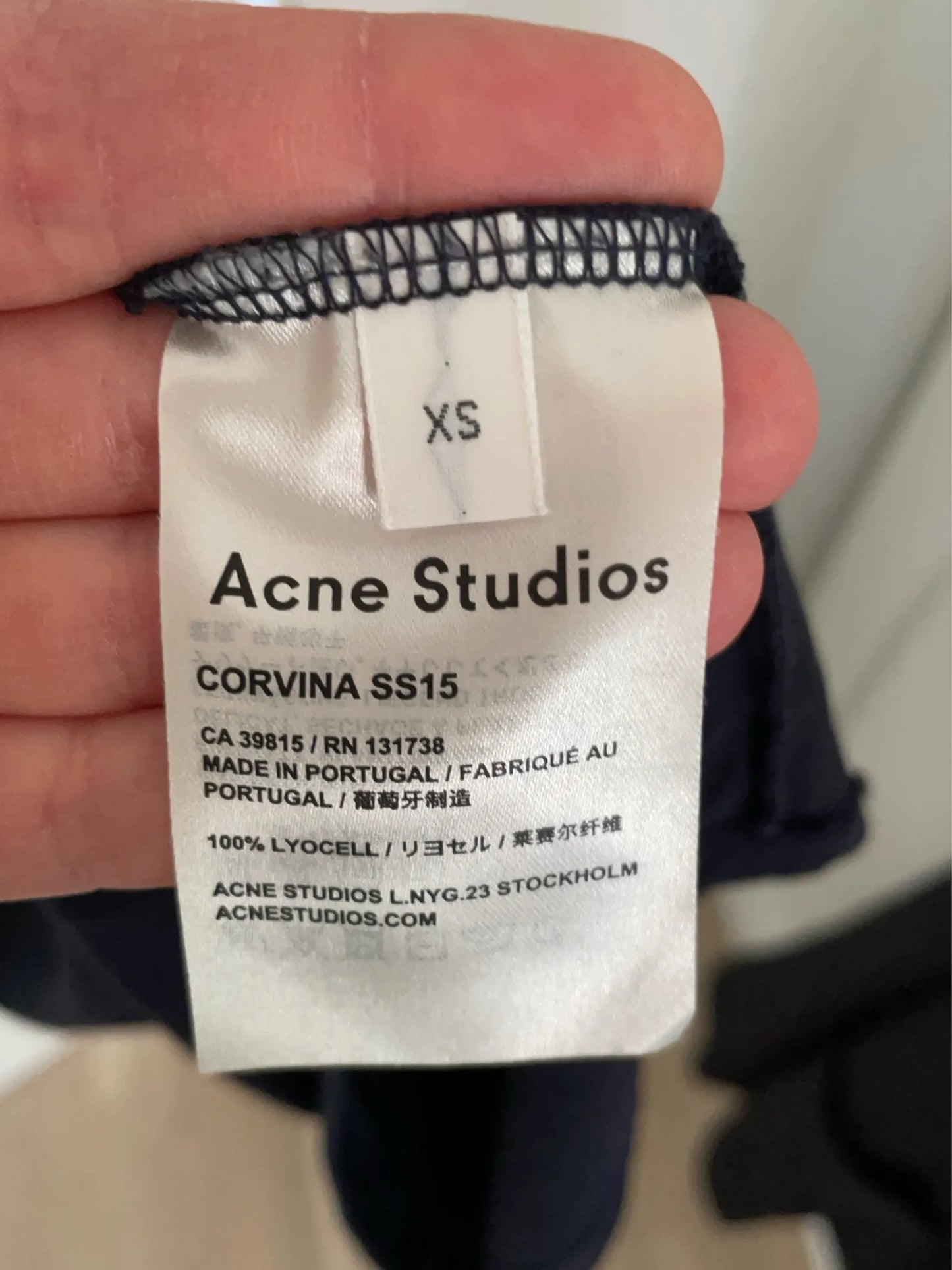 Acne Studios Corvina Ss15 Dress
