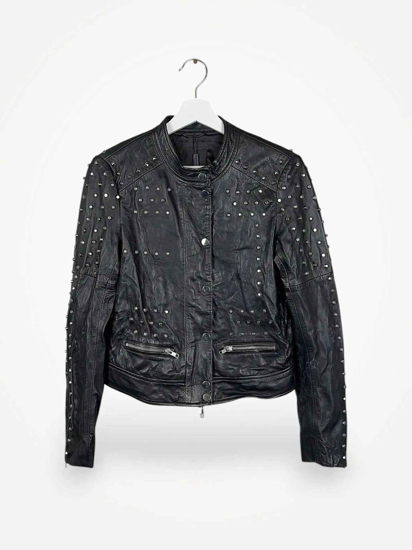 Sand Soft Lamb Leather Vilde  Leather jacket