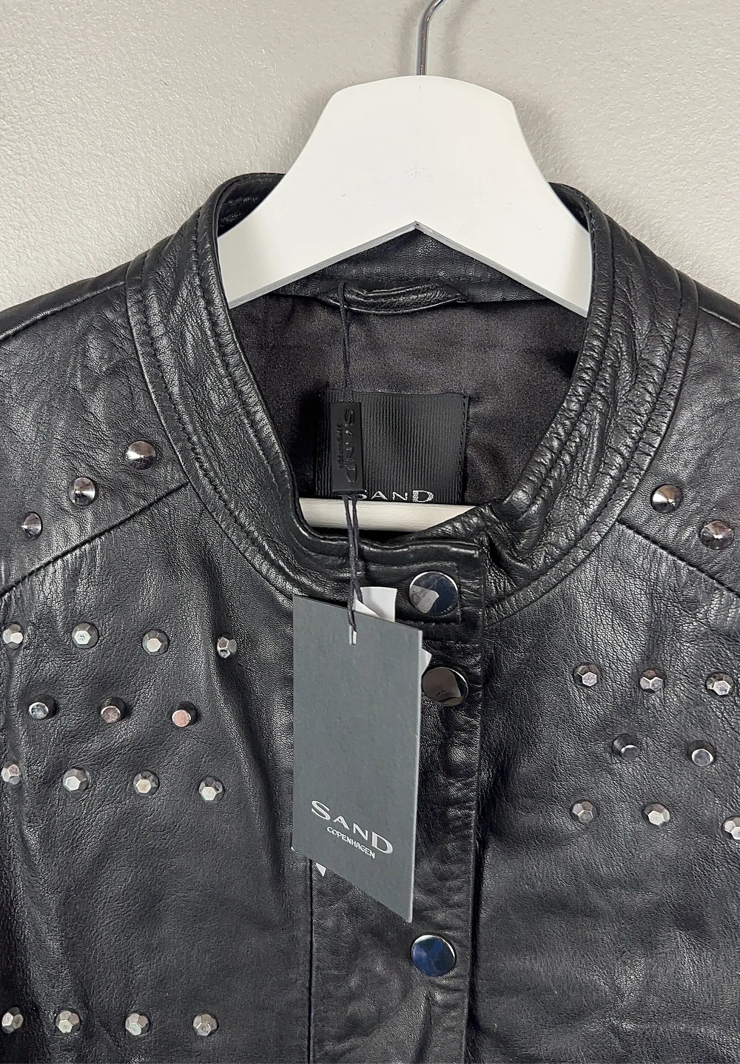 Sand Soft Lamb Leather Vilde  Leather jacket