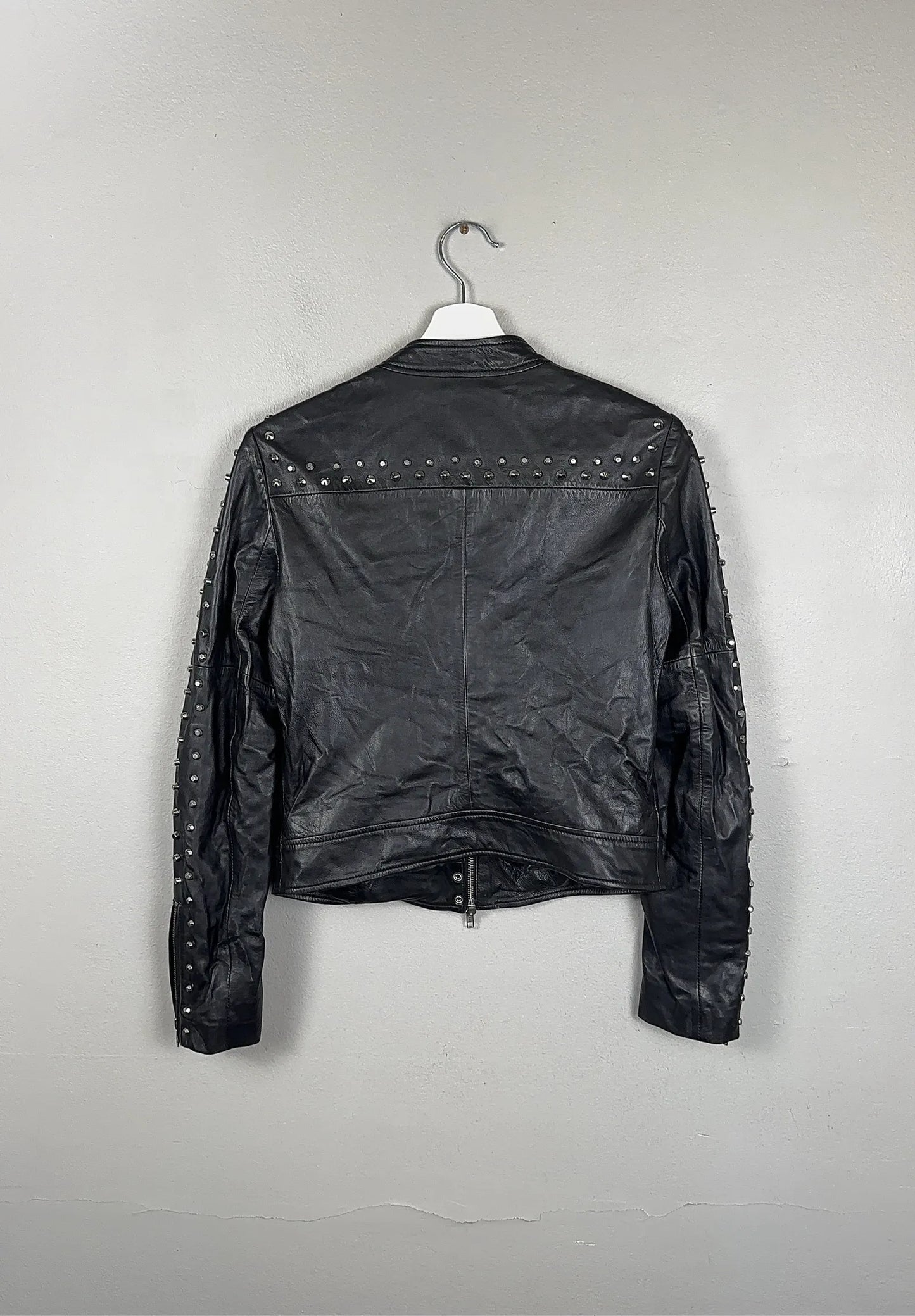 Sand Soft Lamb Leather Vilde  Leather jacket