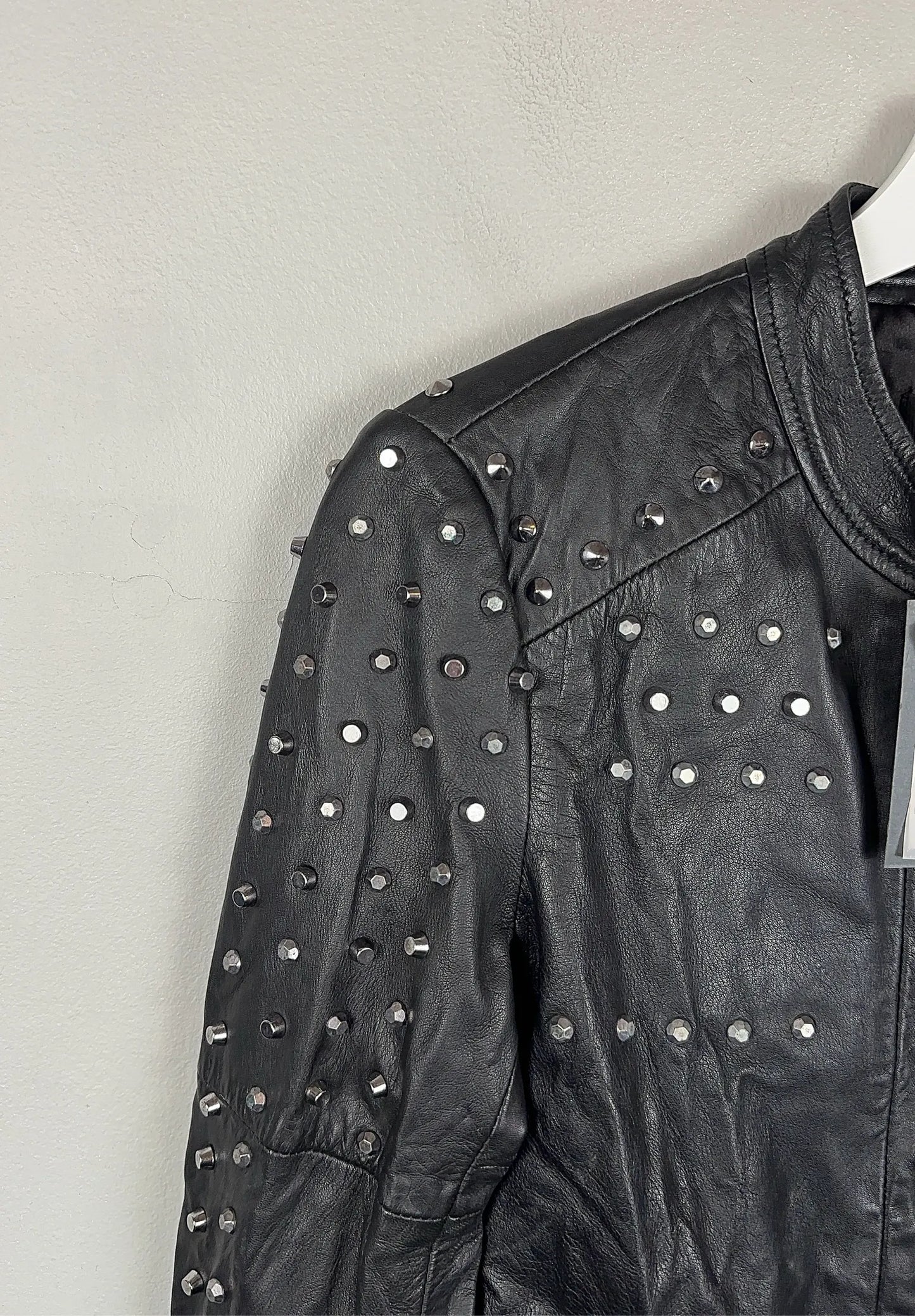 Sand Soft Lamb Leather Vilde  Leather jacket