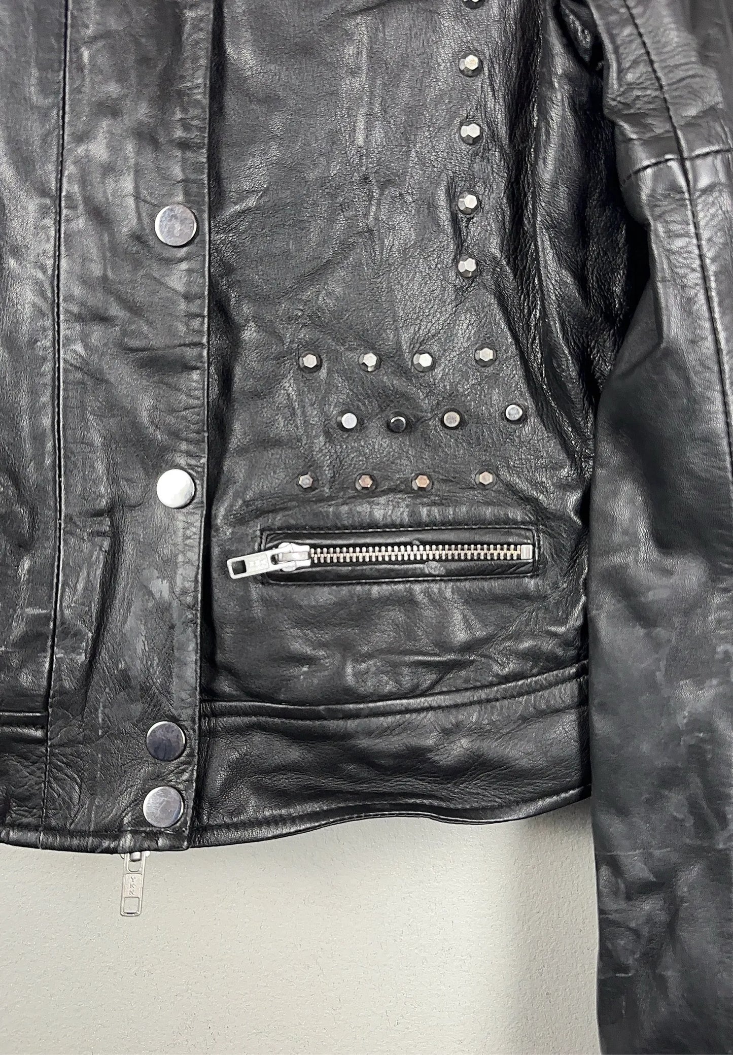 Sand Soft Lamb Leather Vilde  Leather jacket