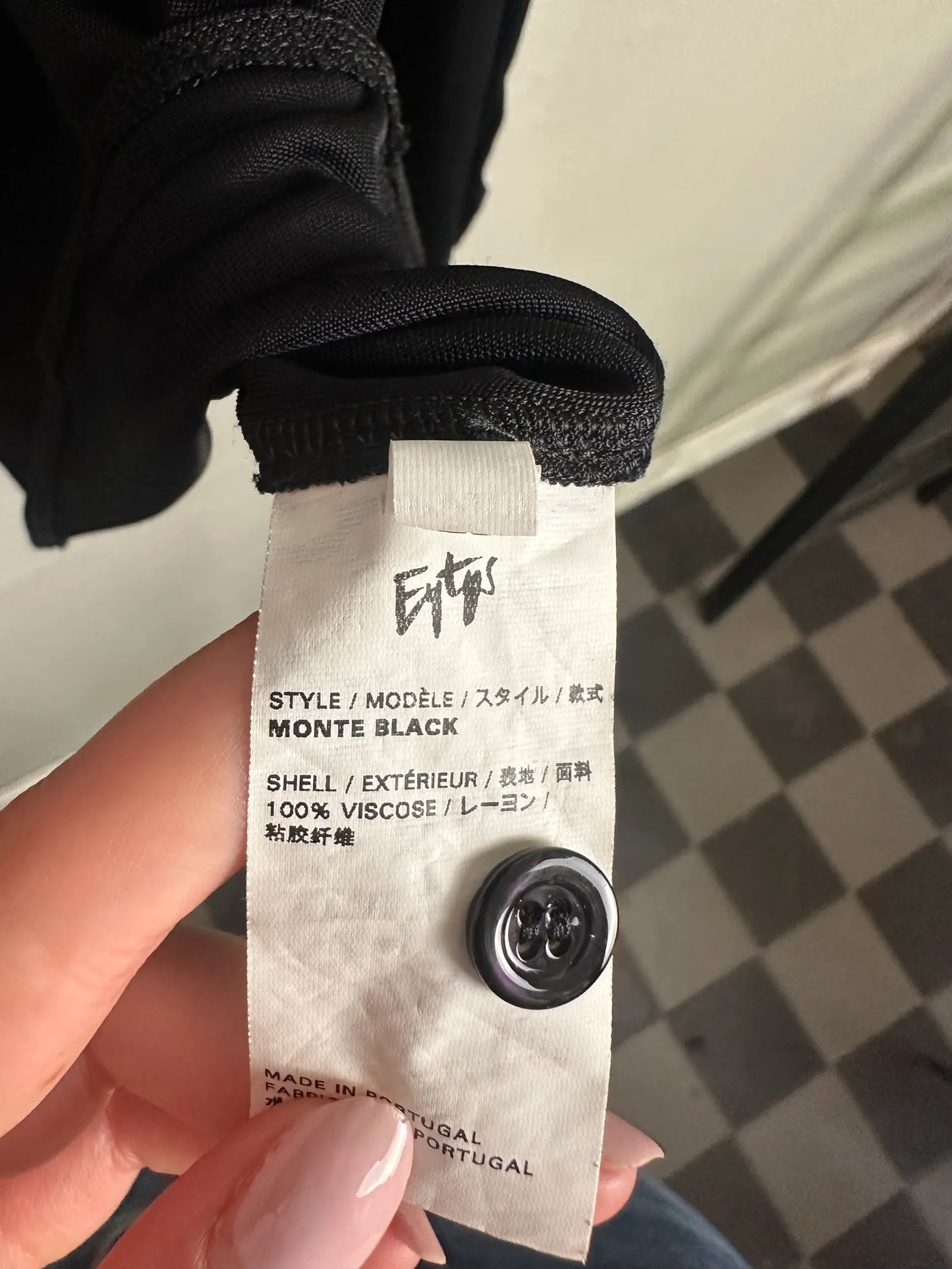 Eytys Monte Black Shirt