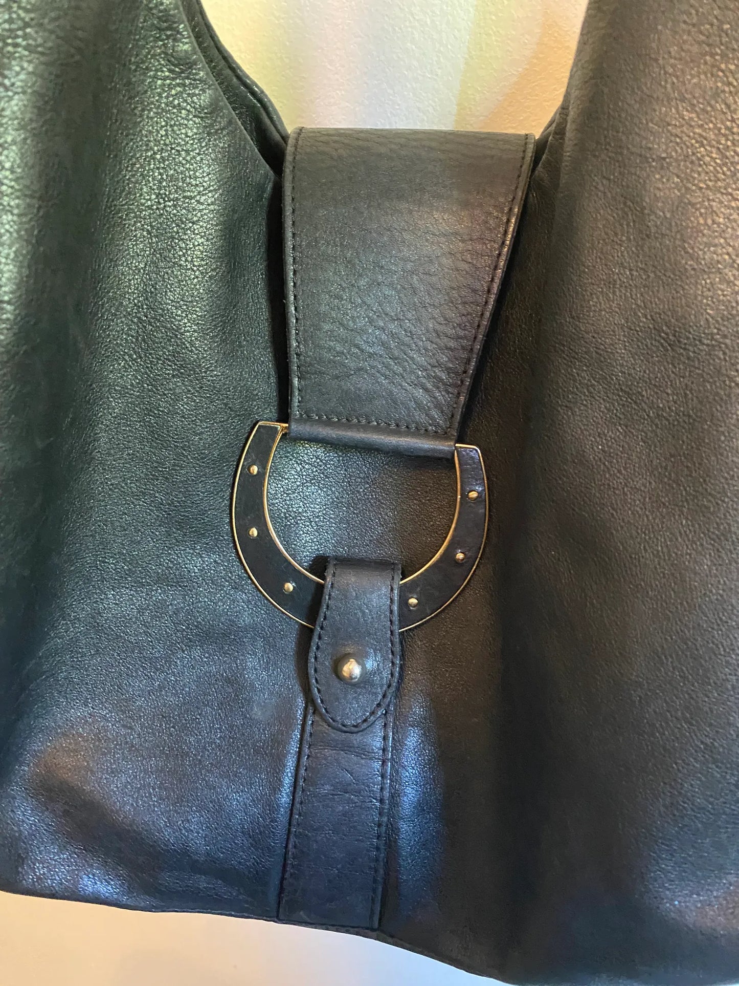 Max Mara-skinnhandväska
