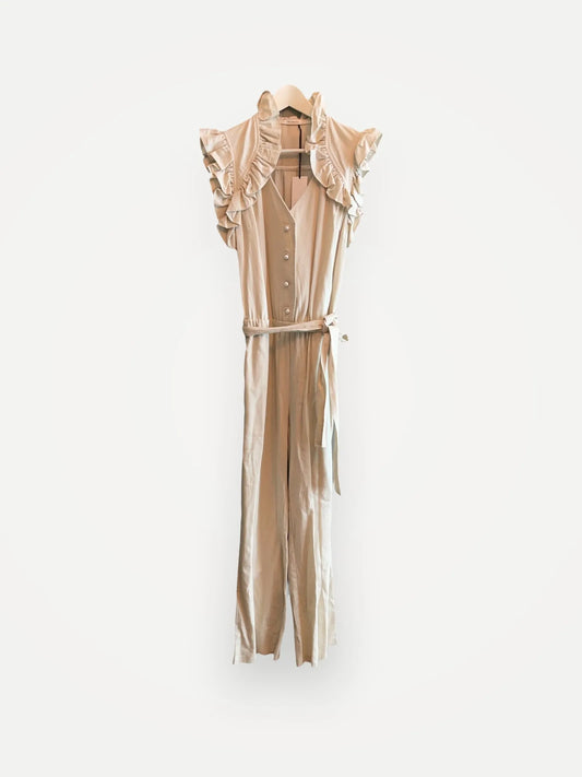Ida Sjöstedt Rue Linen-linnejumpsuit NWT