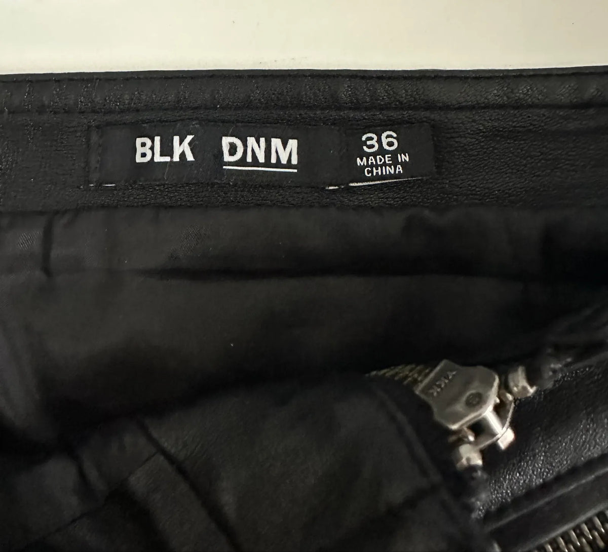 BLK DNM Skirt
