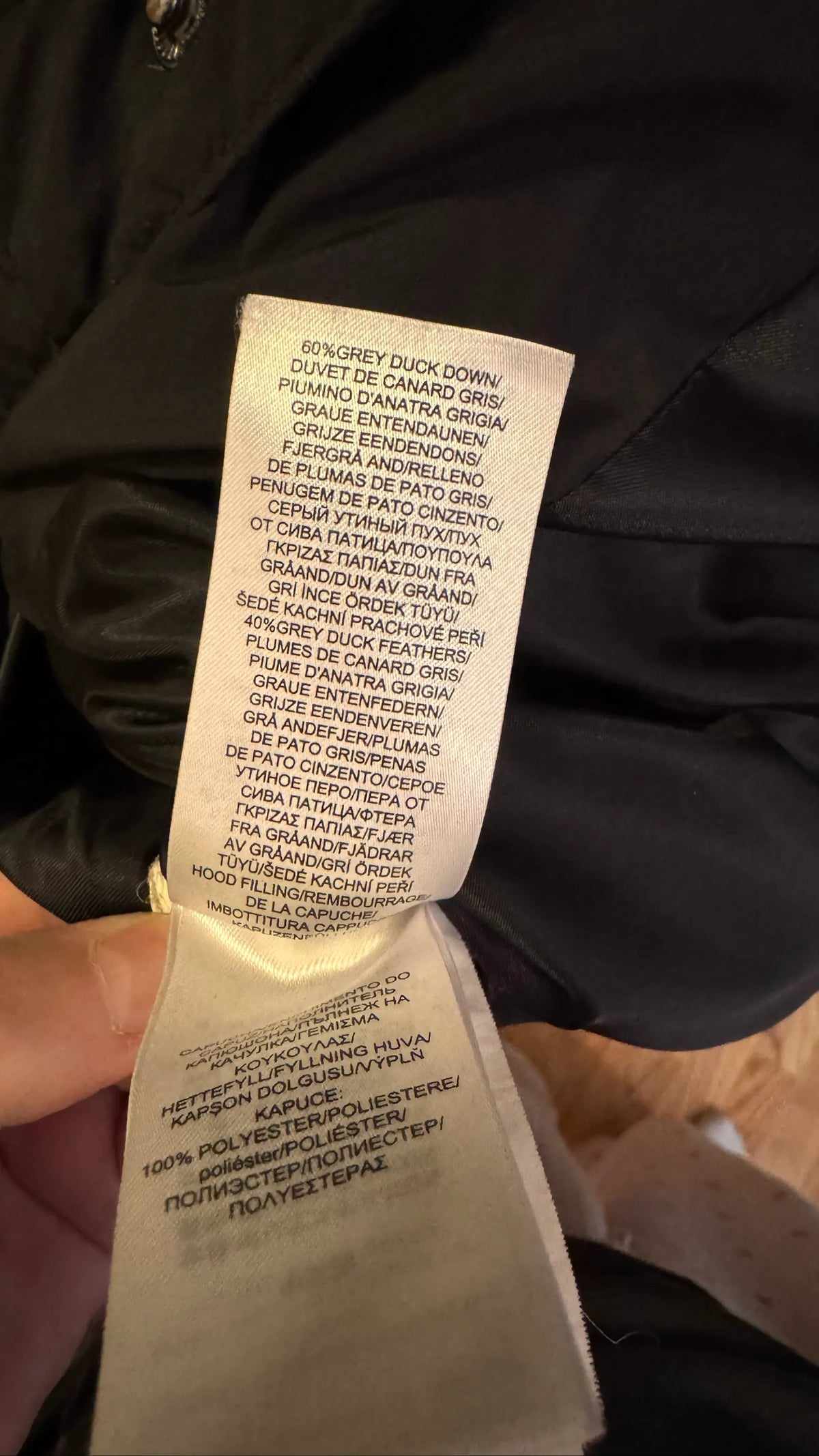 Ralph Lauren Hooded Maxi Puffer jacket