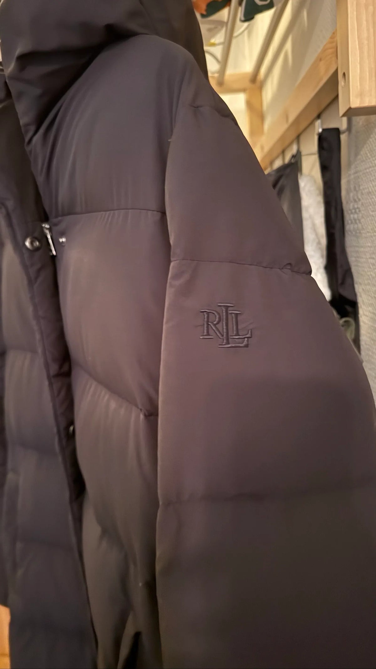 Ralph Lauren Hooded Maxi Puffer jacket