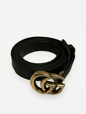 Gucci Gg Marmont Thin Belt Belt
