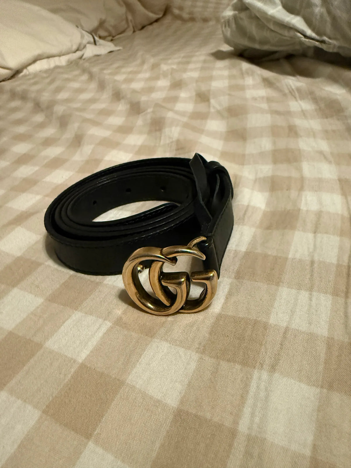 Gucci Gg Marmont Thin Belt Belt