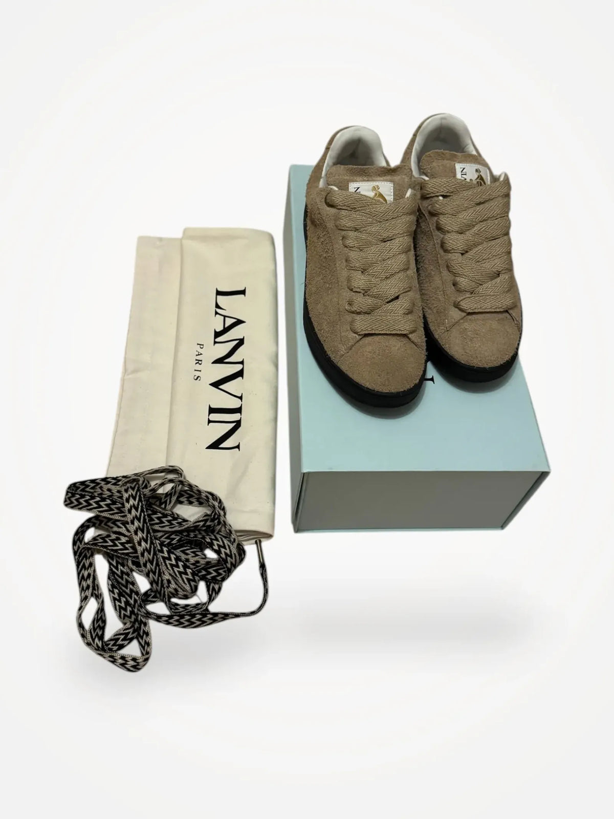 Lanvin Curb Lite - Light Brown-sneakers NWOT