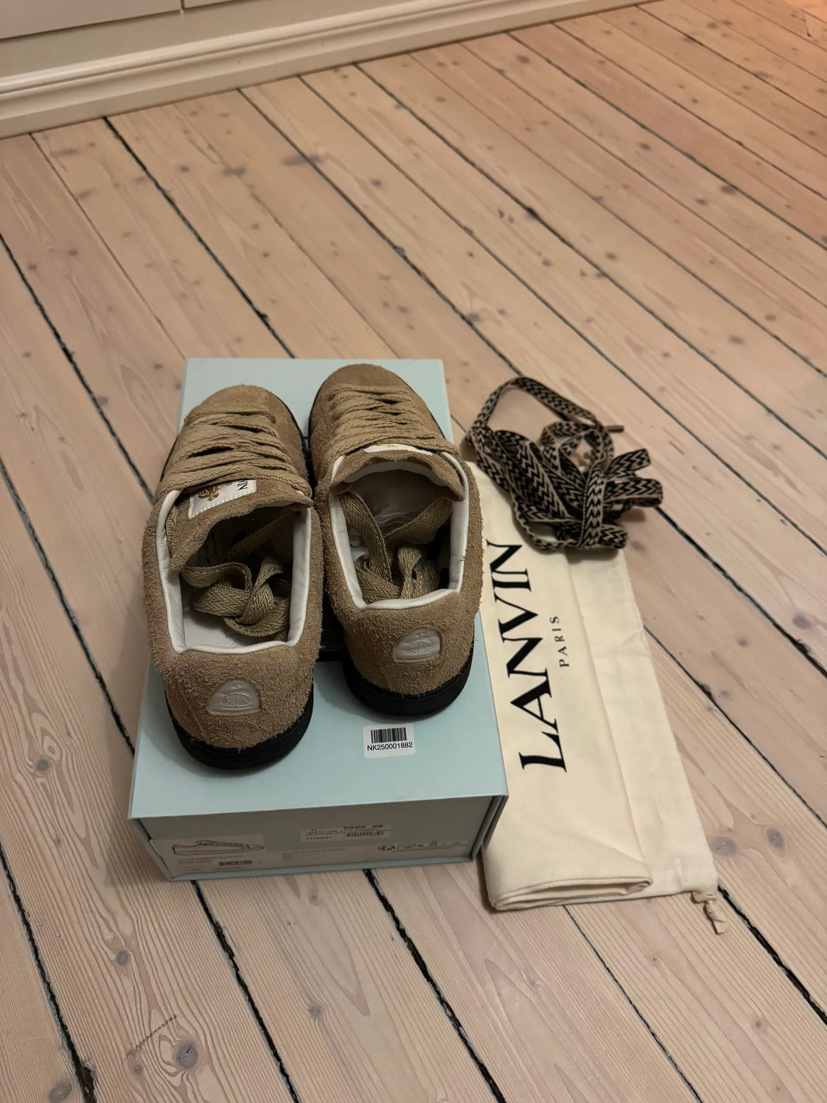 Lanvin Curb Lite - Light Brown-sneakers NWOT