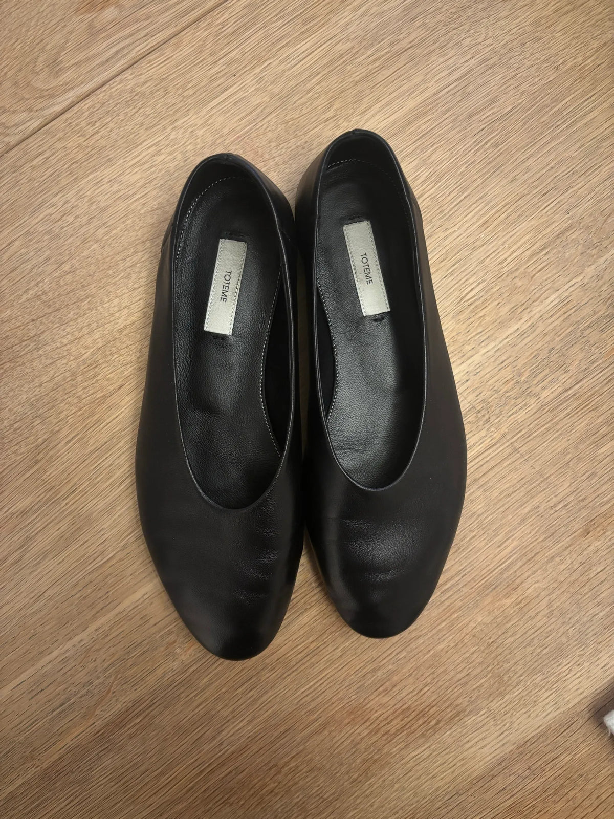 Toteme Slip Nappa Ballerinas-skinnballerinaskor