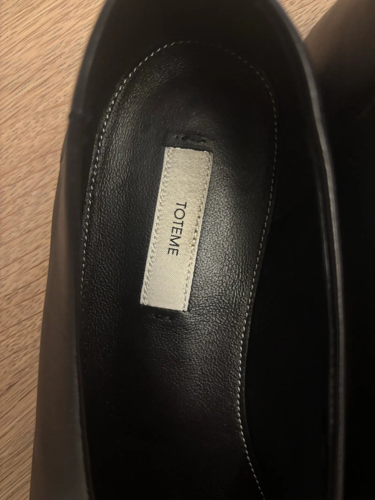 Toteme Slip Nappa Ballerinas-skinnballerinaskor