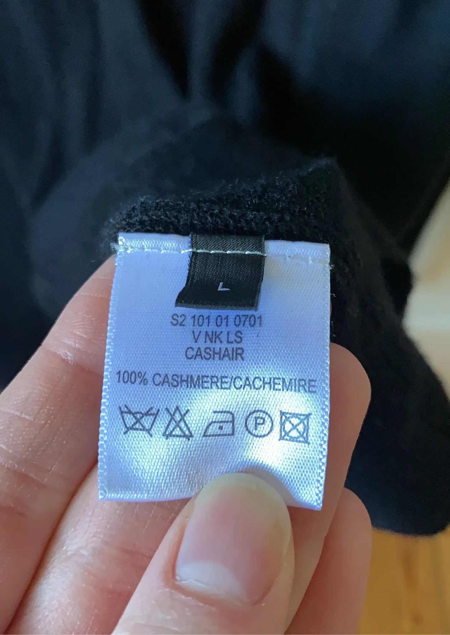 Joseph V Nk Ls Cashair-kashmirtröja