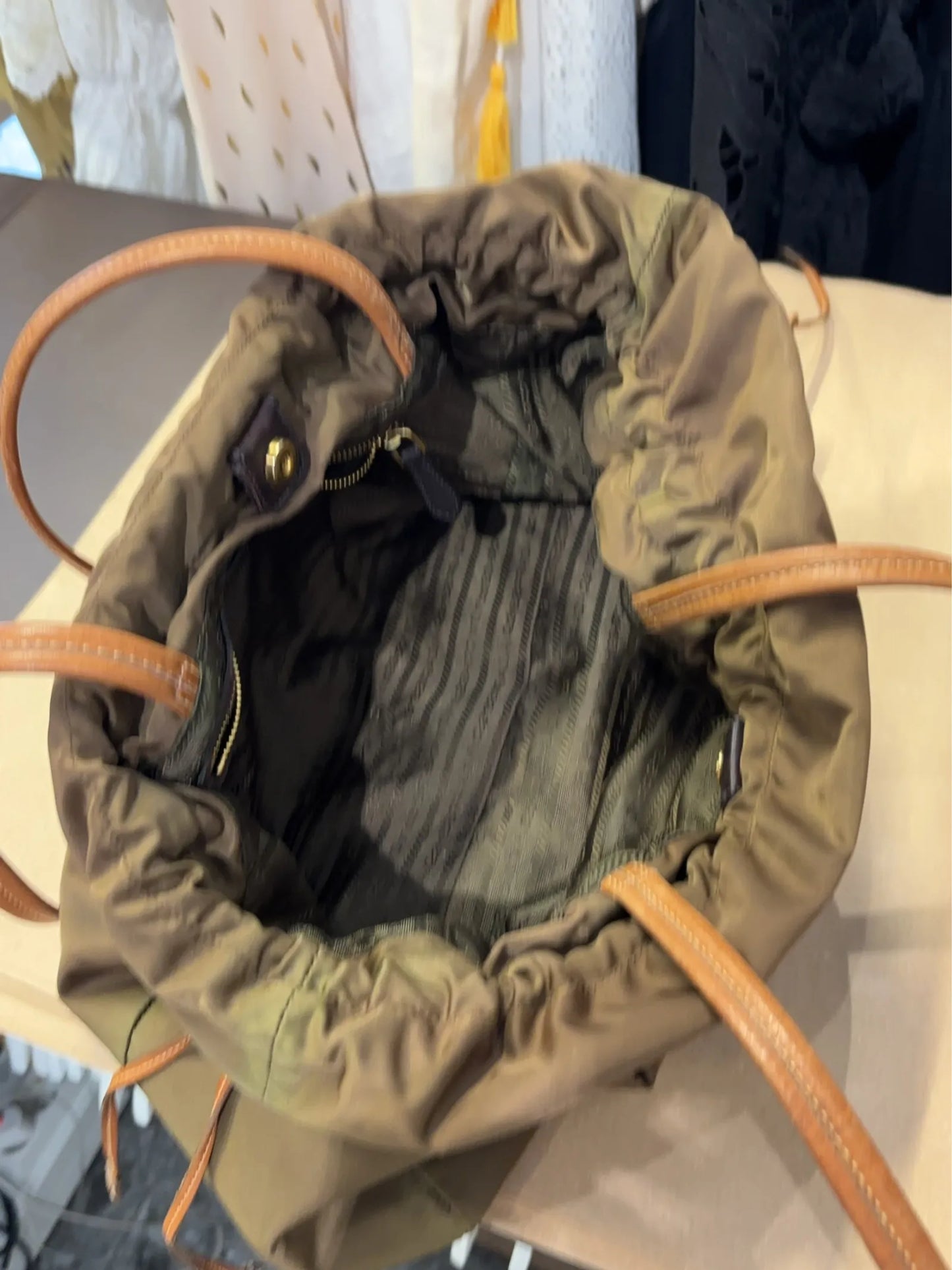 Prada Tessuto-handväska