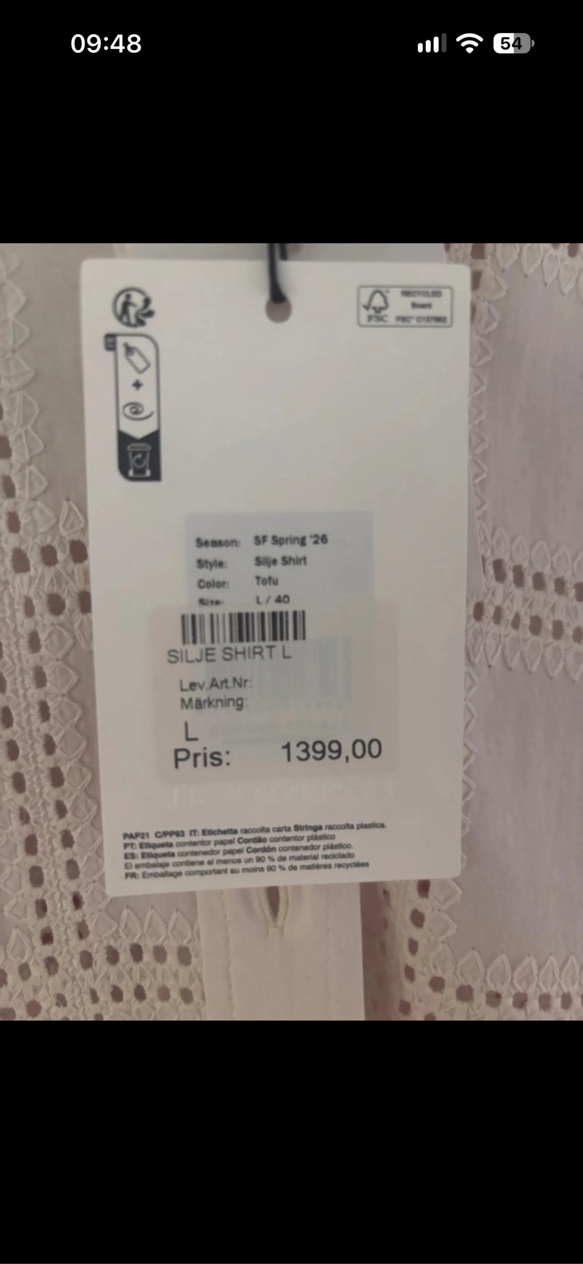 Second Female Silje Shirt