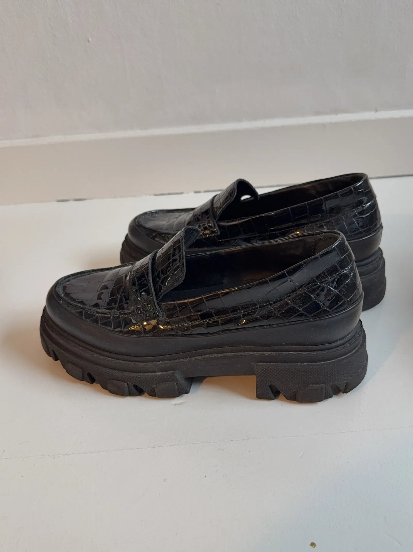 Ganni S1479-skinnloafers